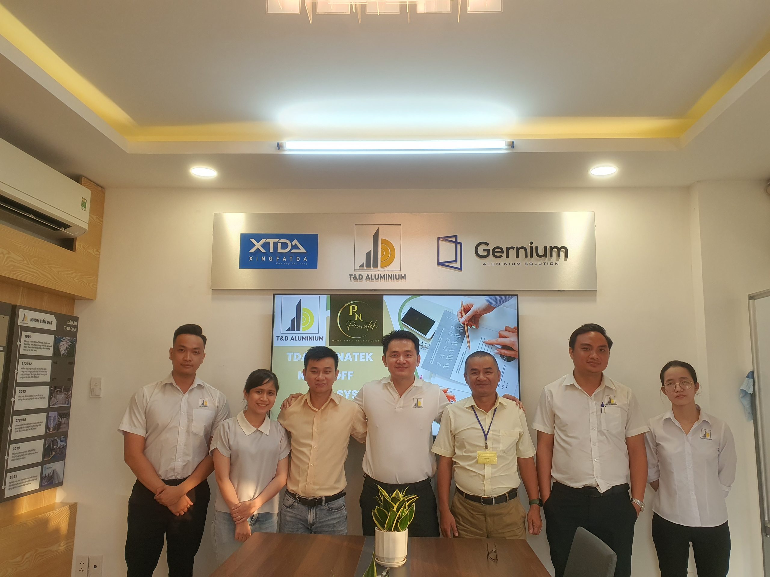 Công Ty Panatek Triển khai hệ thống ERP cho công ty TNHH Nhôm Tiến Đạt