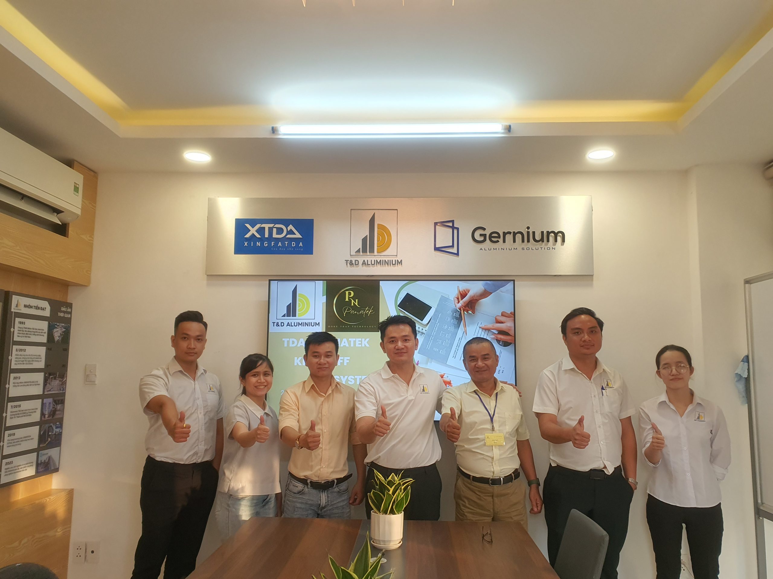 Công Ty Panatek Triển khai hệ thống ERP cho công ty TNHH Nhôm Tiến Đạt